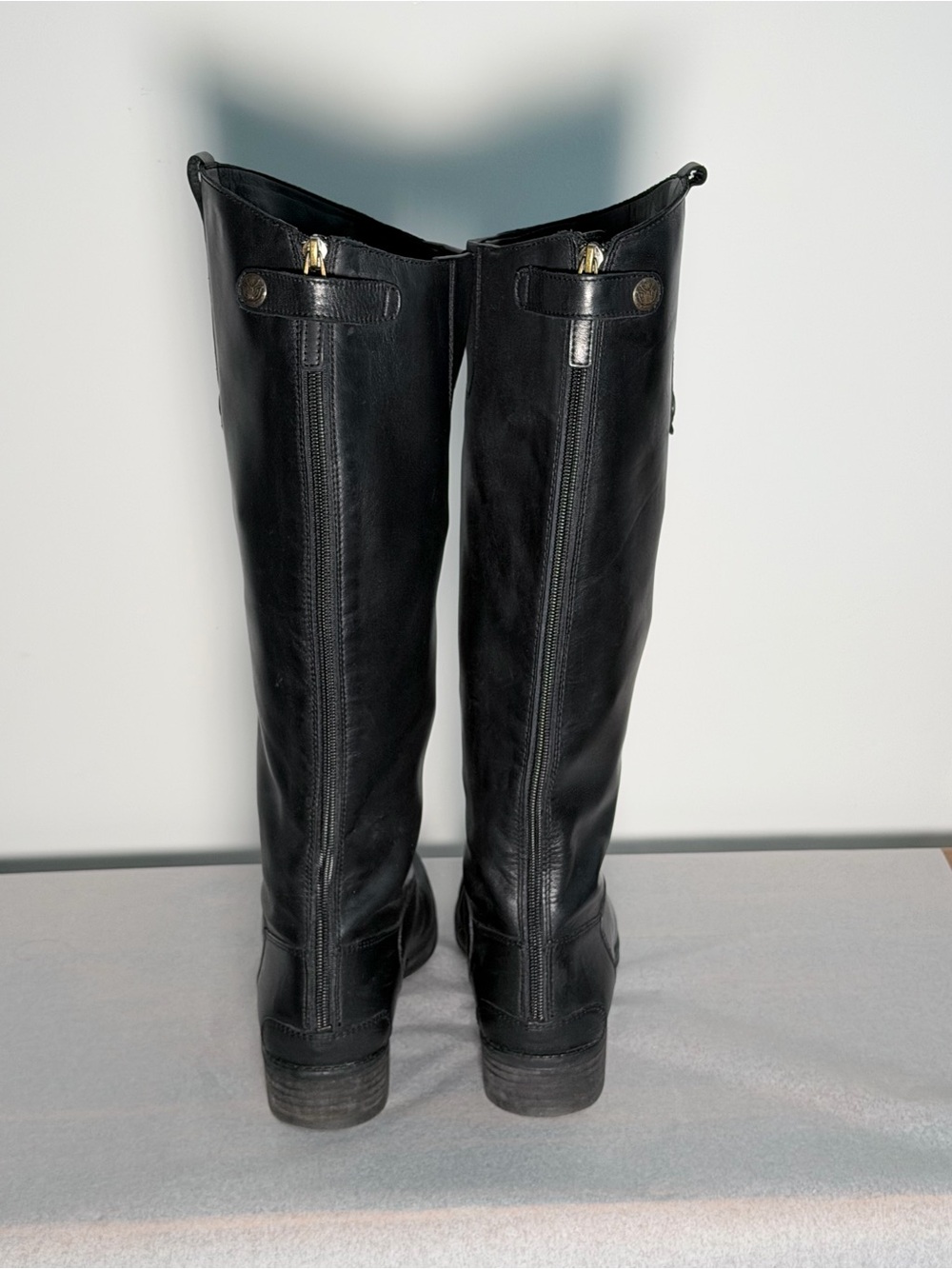 Sam Edelman Womens Penny 2 Black Riding Boots Size 9 - Picture 5 of 14